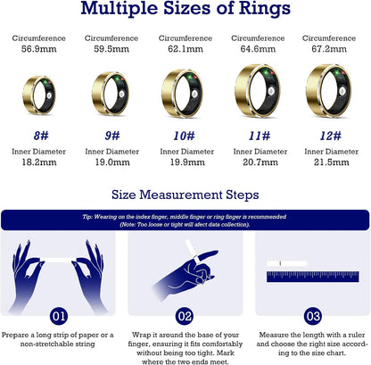 SmartRing Pro - Health Tracker Ring 
